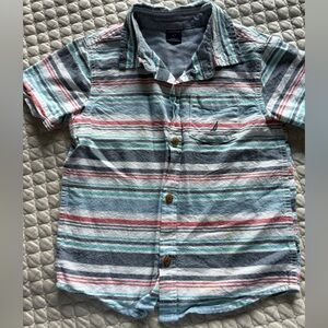 Nautica Kids Striped Button Down Shirt